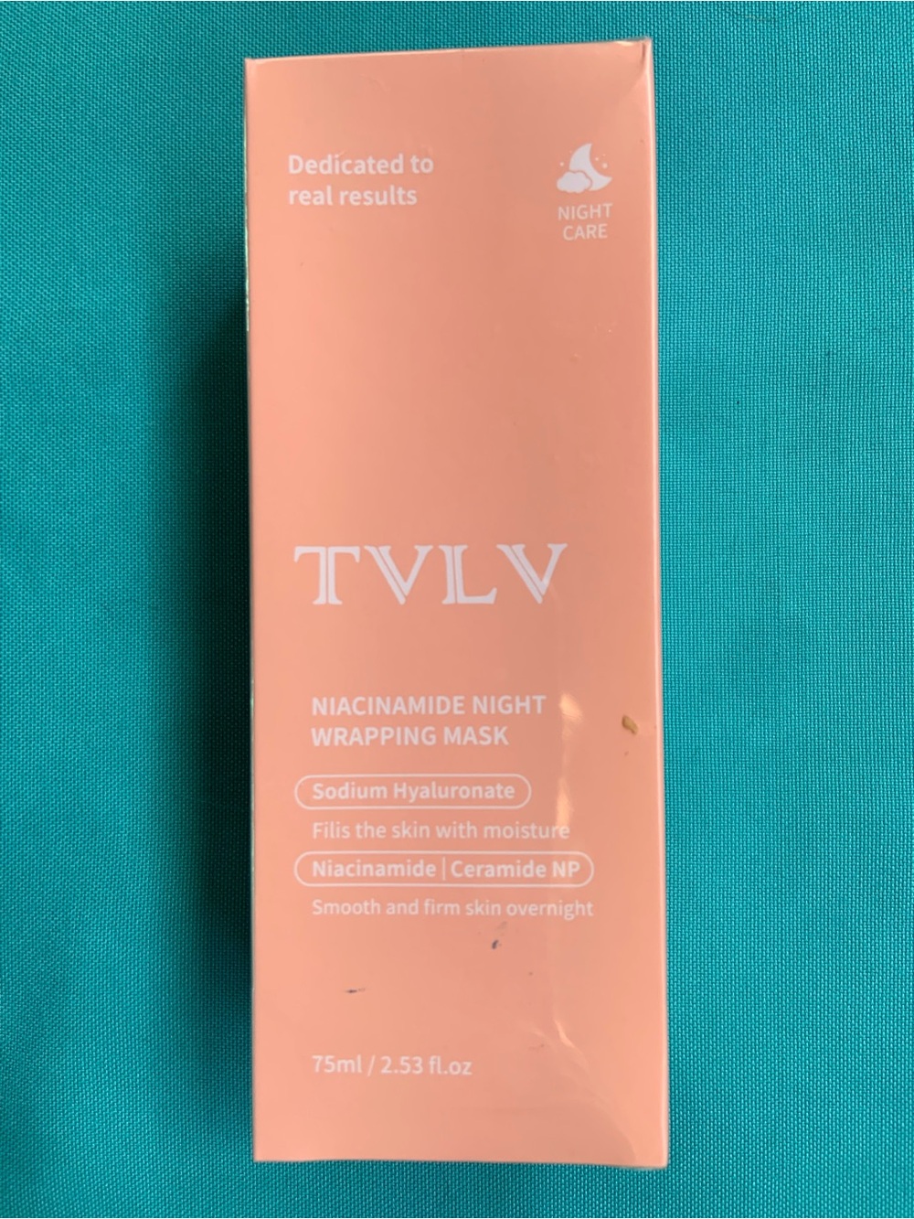 Niacinamide Night Wrapping Mask - Peach Hydrating Night Treatment